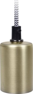 Sigma Lampa wisząca 8 cm, matowe złoto, industrialna 3