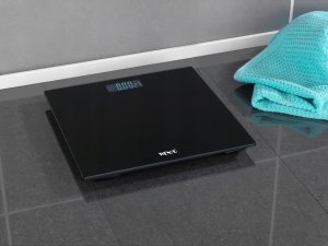 Waga łazienkowa Wenko Waga łazienkowa LED, 28 x 28 cm, czarna 2