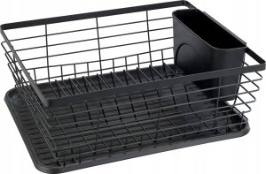 Wenko Ociekacz na naczynia DRIP, 36 x 30 cm, czarny, WENKO 2