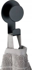 Wenko Wieszak łazienkowy BLANDAS czarny mat, 2