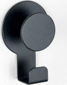 Wenko Wieszak łazienkowy BLANDAS czarny mat, 3
