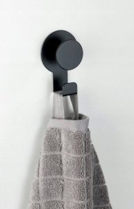 Wenko Wieszak łazienkowy BLANDAS czarny mat, 4