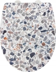 Deska bidetowa Wenko Deska sedesowa TERRAZZO, Thermoplast, Wenko 1