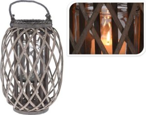 Home Styling Collection Lampion wiklinowy, Ø 27,5 x 41 cm, szary 7