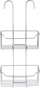 Wenko Półka pod prysznic MILO, dwupoziomowa, metalowa, WENKO 2