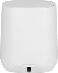 Kosz na śmieci Wenko Kosz łazienkowy na śmieci z pedałem DAVOS, biały mat, 5 L, Wenko 5