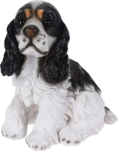 ProGarden Figurka ogrodowa pies spaniel, wys. 27 cm, ze sztucznego kamienia 1