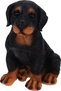 ProGarden Figurka ogrodowa pies spaniel, wys. 27 cm, ze sztucznego kamienia 2