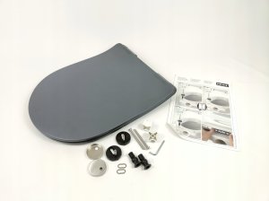 Deska bidetowa Wenko Deska sedesowa VORNO NEO, Duroplast, WENKO 5