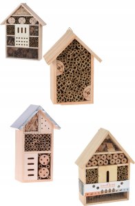 ProGarden Domek dla owadów, 15 x 9 x 26 cm, drewniany 4