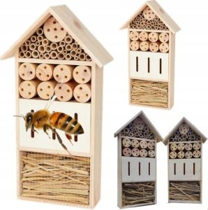 ProGarden Domek dla owadów, 15 x 9 x 26 cm, drewniany 6
