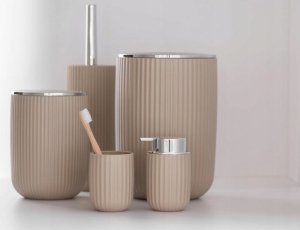 Kosz na śmieci Wenko Kosz łazienkowy AGROPOLI z obrotową pokrywą, 5,5 L, WENKO 2