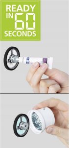 Wenko Uchwyt na papier toaletowy ISERA, UV-Loc, WENKO 7