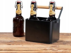 Zeller Pojemnik na przyprawy kuchenne, 3 przegrody, z rączką, WENKO 3