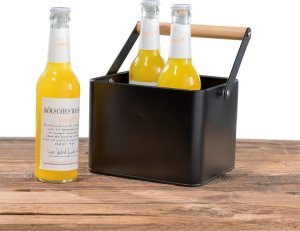 Zeller Pojemnik na przyprawy kuchenne, 3 przegrody, z rączką, WENKO 7