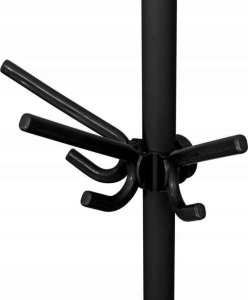 Wenko Potrójny haczyk na ubrania, płaszcze HERKULES, czarny, 2 sztuki, WENKO 3