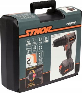 Toya STHOR WKRĘTARKA 20V 45Nm BEZSZCZOTKOWA   1x2,0Ah 9