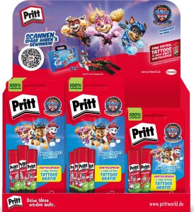 Pritt Pritt Klebestifte Display Paw Patrol 3x11g, 4x11g, 2x22g 1