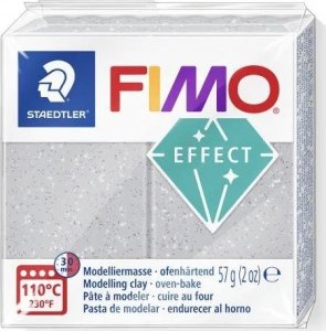 Fimo FIMO Mod.masse Effect 57g  silber glitter retail 1