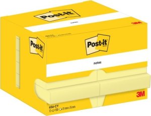 Post-it Karteczki Post-it 51x76mm (656) żółte (12x100) 1