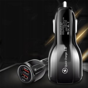 Ładowarka Vega LITTE ŁADOWARKA SAMOCHODOWA 2 X USB BIAŁA  2XUSB 20W> 6