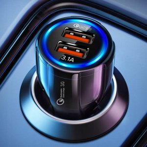 Ładowarka Vega LITTE ŁADOWARKA SAMOCHODOWA 2 X USB BIAŁA  2XUSB 20W> 8