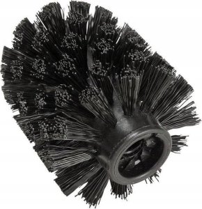 Wenko Zestaw toaletowy z serii Lorca, śródziemnomorski wzór, pojemnik ceramiczny, szczotka z wymienną główką, biało-niebieski, marka WENKO 7