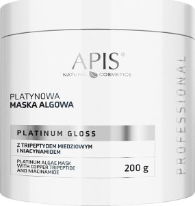 Apis Apis Platinum Gloss Platynowa maska algowa z tripeptydem midziowym i niacynamidem 200 g 1