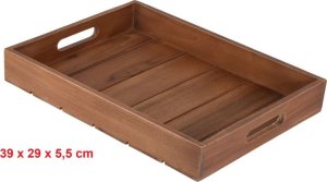 Home Styling Collection Zestaw tac dekoracyjnych TEAK, 3 elementy 4