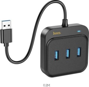 HUB USB Hoco HOCO adapter HUB 4w1 USB A HB35 1,2 m czarny 6