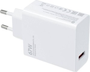 Ładowarka Canyon XIAOMI oryginalna ładowarka sieciowa USB A QC3.0 3A 67W MDY-12-EH biała bulk 1