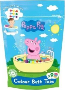 Peppa Pig Peppa Pig Barwinki koloryzujące do kąpieli 144g 1