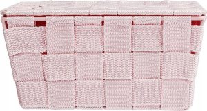 Wenko Organizer z pokrywką ADRIA PINK, pojemnik łazienkowy, WENKO 4