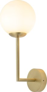 Kinkiet Nowodvorski Nowodvorski Agave 10526 kinkiet lampa ścienna IP44 1x10W G9 mosiądz/biały 7