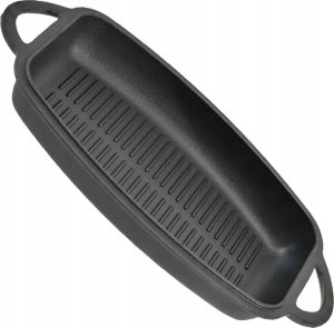 KRISBERG BRYTFANNA ŻELIWNA Z PATELNIĄ GRILL 3.8L 31CM KRISBERG KS-2570 5