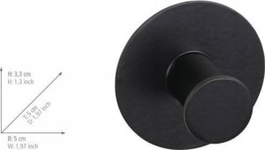 Wenko Wieszak ścienny ze stali nierdzewnej, Celano, WENKO 6