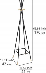 Wenko Wieszak na kurtki i płaszcze, 170 cm, Loft, WENKO 8