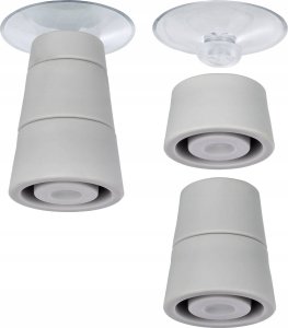 Wenko Szklane płyty na kuchenkę, 2 sztuki, Beton, WENKO 3