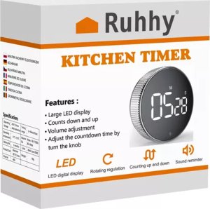 Minutnik Tadar cyfrowy srebrny (5900779944022) 4