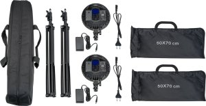 Newell NEWELL Sparkle zestaw oświetleniowy LED do fotografii produktowej 6