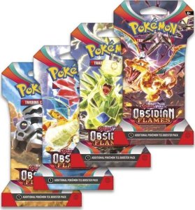 Rebel POKEMON TCG: SCARLET & VIOLET - OBSIDIAN FLAMES - SLEEVED BOOSTER (ENG) 1