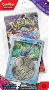 Triton Pokémon TCG Temporal Forces Checklane Blister Carvanha 1