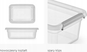 ORPLAST Pojemnik Plastikowy do Organizacji Pudełko Orplast 4,5 L 4