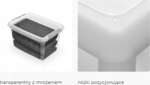 ORPLAST Pojemnik Plastikowy do Organizacji Pudełko Orplast 4,5 L 5