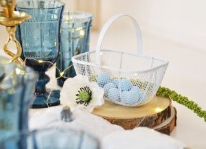 Home Styling Collection Drewniane podkładki pod talerze NATURAL, zestaw 4 sztuk 3