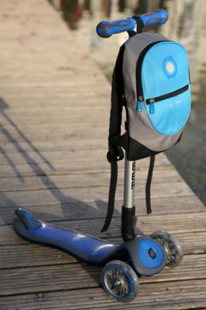 Globber Plecak sportowy Junior 524-100 szaro-niebieski (9251) 2