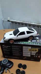 Amewi Amewi RC Auto AE86 Sprinter Drift Racing Car 1:18 RTR weiß 11