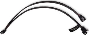Alphacool Alphacool Y-Splitter 4-Pin auf 2x 4-Pin PWM 30cm - schwarz 1