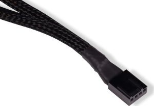 Alphacool Alphacool Y-Splitter 4-Pin auf 2x 4-Pin PWM 30cm - schwarz 4