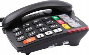 Telefon stacjonarny Olympia Olympia 4500 Telefon analogowy Czarny, Biały 2